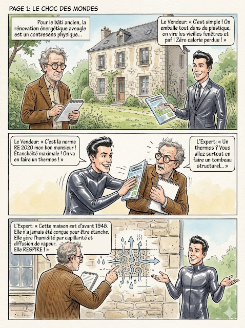  Réhabilitation du bâti ancien : Pourquoi il faut laisser respirer les maisons en pierre