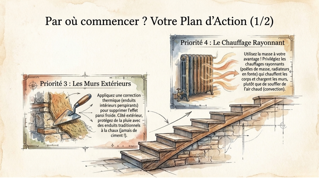 Illustration du plan d'action de rénovation phase 3 et 4